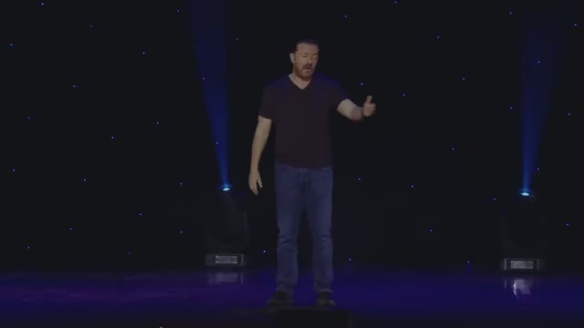 AMIGO Comedy | Ricky Gervais - Your Thin Years vs. Your Eating Years