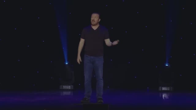 AMIGO Comedy | Ricky Gervais - Your Thin Years vs. Your Eating Years