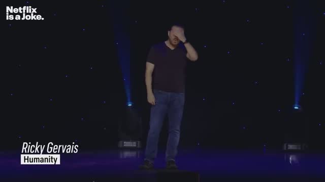 AMIGO Comedy | Ricky Gervais - Your Thin Years vs. Your Eating Years