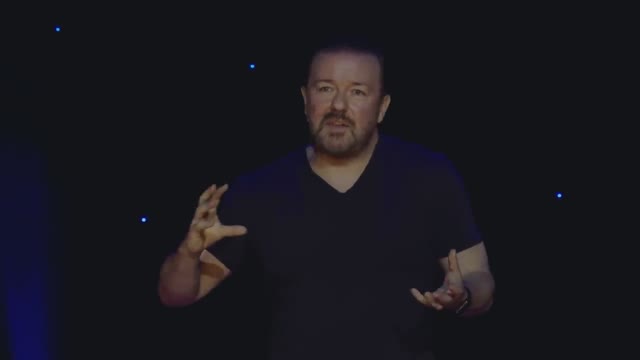 AMIGO Comedy | Ricky Gervais - Your Thin Years vs. Your Eating Years