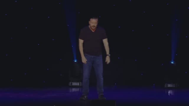 AMIGO Comedy | Ricky Gervais - Your Thin Years vs. Your Eating Years
