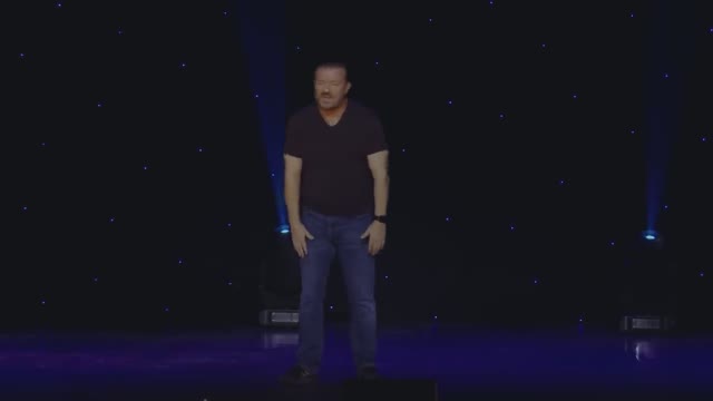 AMIGO Comedy | Ricky Gervais - Your Thin Years vs. Your Eating Years